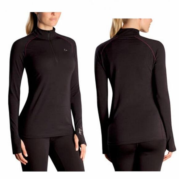Paradox Merino Blend Performance Base Layer 1/4 Zip Top sz M - Picture 1 of 11